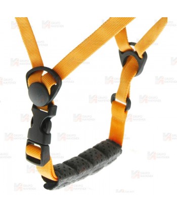 Casco Leef de Kong para escalada, alpinismo y esquí de travesía color naranja
