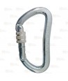 Mosquetón asimétrico de acero inoxidable  Screw Lock