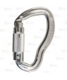 Mosquetón asimétrico de aluminio  automático de triple acción Tri Lock