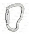 Mosquetón Ferrata de aluminio cierre Tri Lock  (30 kN y 26 Ø)