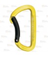 Mosquetón de aluminio plano sin seguro y con gatillo curvo (Bent-Gate)