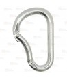 Mosquetón de aluminio de gran apertura con gatillo curvo (Bent Gate)