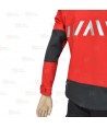 Chaqueta softshell para equipos de rescate color rojo y negro