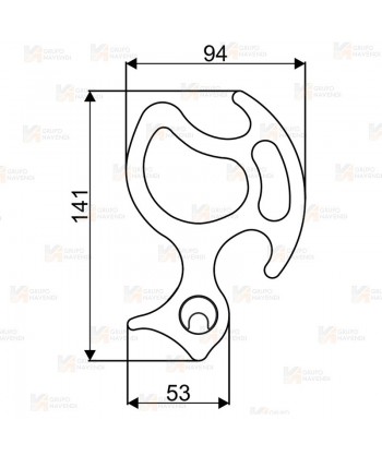 Descensor de aluminio multifunción OKA de Kong