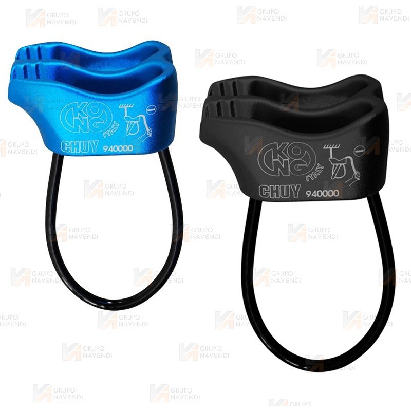 Descensor asegurador de aluminio tipo cesta
