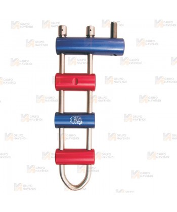 Descensor de aluminio para espeleología y barranquismo