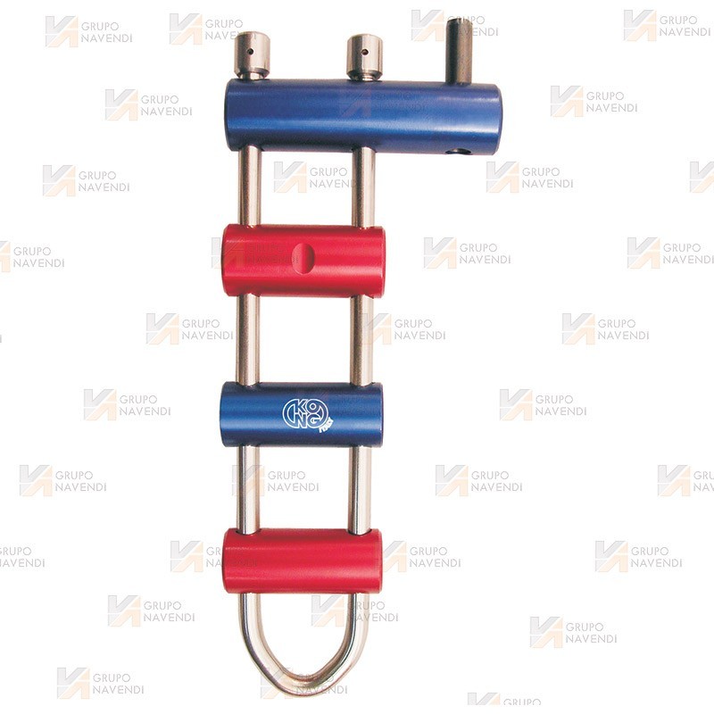 Descensor de aluminio para espeleología y barranquismo