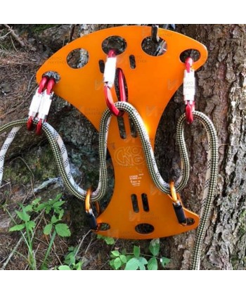 Placa de aluminio multiusos para escalada