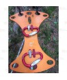 Placa de aluminio multiusos para escalada