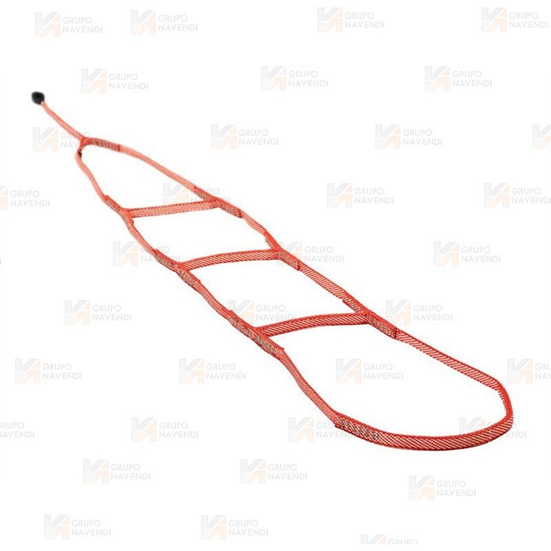 Estribo de 4 peldaños de dyneema para escalada y trabajos verticales