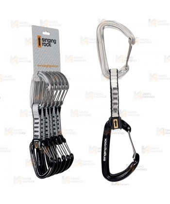 Pack de 6 cintas express ultra ligeras para escalada