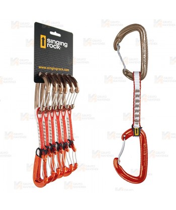Pack de 6 cintas express de dyneema de 11 cm para escalada