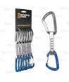 Pack de 6 cinta express mixta de 11 cm para escalada deportiva