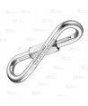 Maillón tipo "Twist" de acero EN 12275, EN 362 (Ø 10 mm)