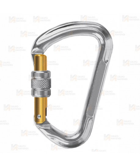 Mosquetón de aluminio Screw Lock de 30 kN de SingingRock