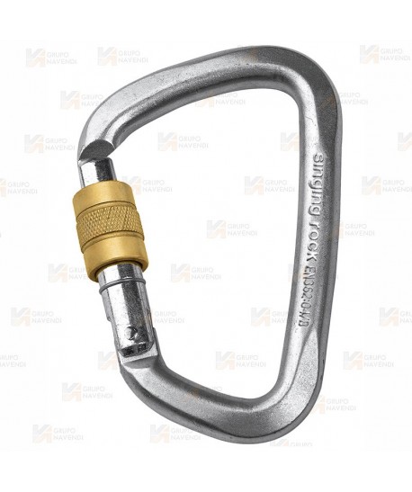 Mosquetón de acero Screw Lock (50 kN y 25 Ø)