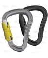 Mosquetón HMS tipo pera de aluminio Twist Lock  (23 kN y 22 Ø)