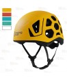 Casco HEX de Singing Rock para escalada, alpinismo color amarillo