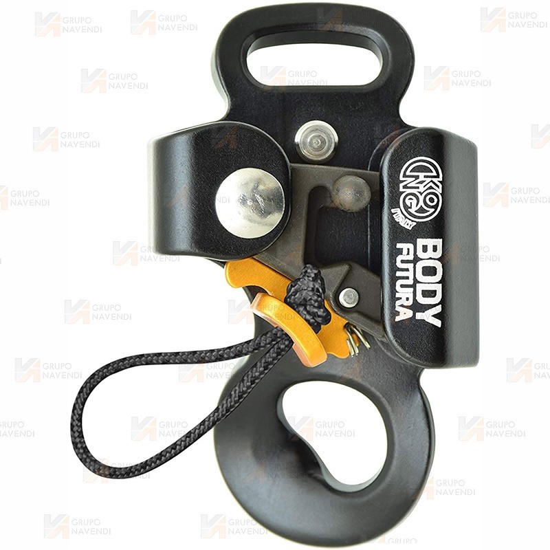 Bloqueador ventral de aluminio para ascenso