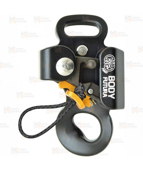 Bloqueador ventral de aluminio para ascenso