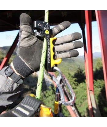 Puños de ascenso de aluminio de reducido tamaño y peso