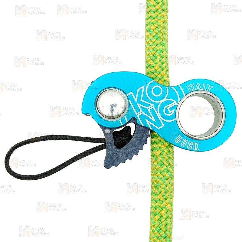 Bloqueador deslizante para cuerdas de 8 mm a 13 mm.
