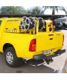 Bancada con motor Honda y bomba de 40 Bar y 50L/min (400 litros)
