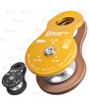 Polea pequeña para cuerdas hasta de 13 mm (32kN) color naranja