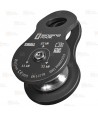 Polea pequeña para cuerdas hasta de 13 mm (32kN) color  negro