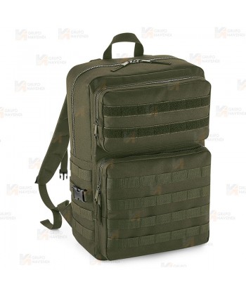 Mochila táctica Molle color verde militar