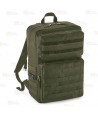 Mochila táctica Molle color verde militar