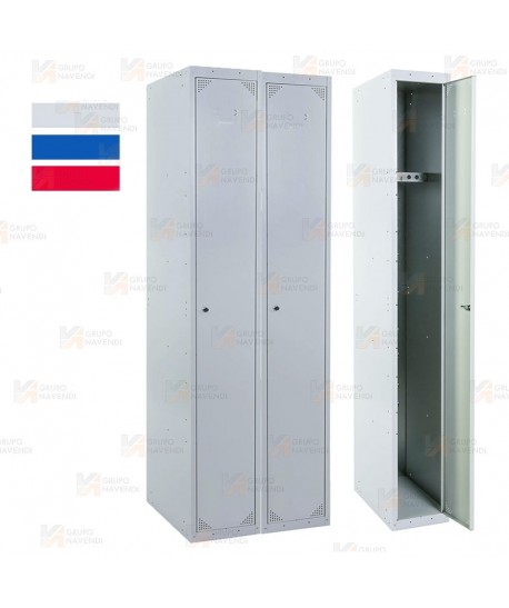 Taquillas metálica de una puerta de 50 x 180 cm