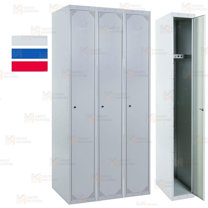 Taquillas metálica de una puerta de 50 x 180 cm