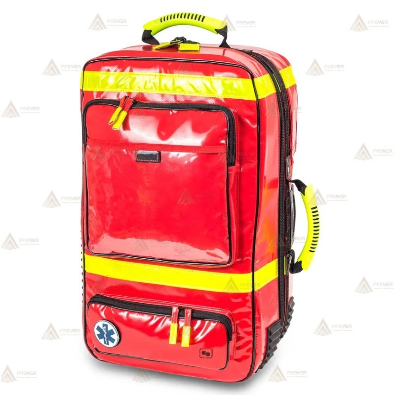 Maleta/Mochila impermeable de Soporte Vital Avanzado (SVA) para emergencias