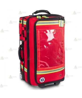 Maletín con trolley para emergencias respiratorias