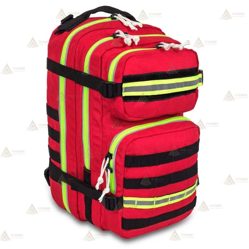 Mochila táctica sanitaria Soporte Vital Básico SVB) con sistema Molle