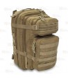 Mochila táctica sanitaria Soporte Vital Básico SVB) con sistema Molle de color kaki