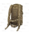 Mochila táctica sanitaria Soporte Vital Básico SVB) con sistema Molle de color kaki