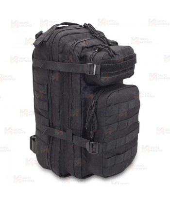 Mochila táctica sanitaria Soporte Vital Básico SVB) con sistema Molle de color