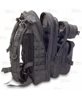 Mochila táctica sanitaria Soporte Vital Básico SVB) con sistema Molle de color