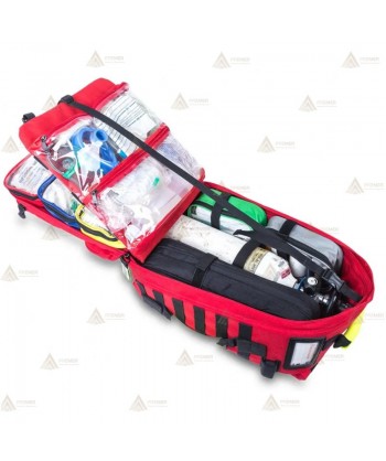 Mochila Táctica Sanitaria Soporte Vital para emergencias y rescate