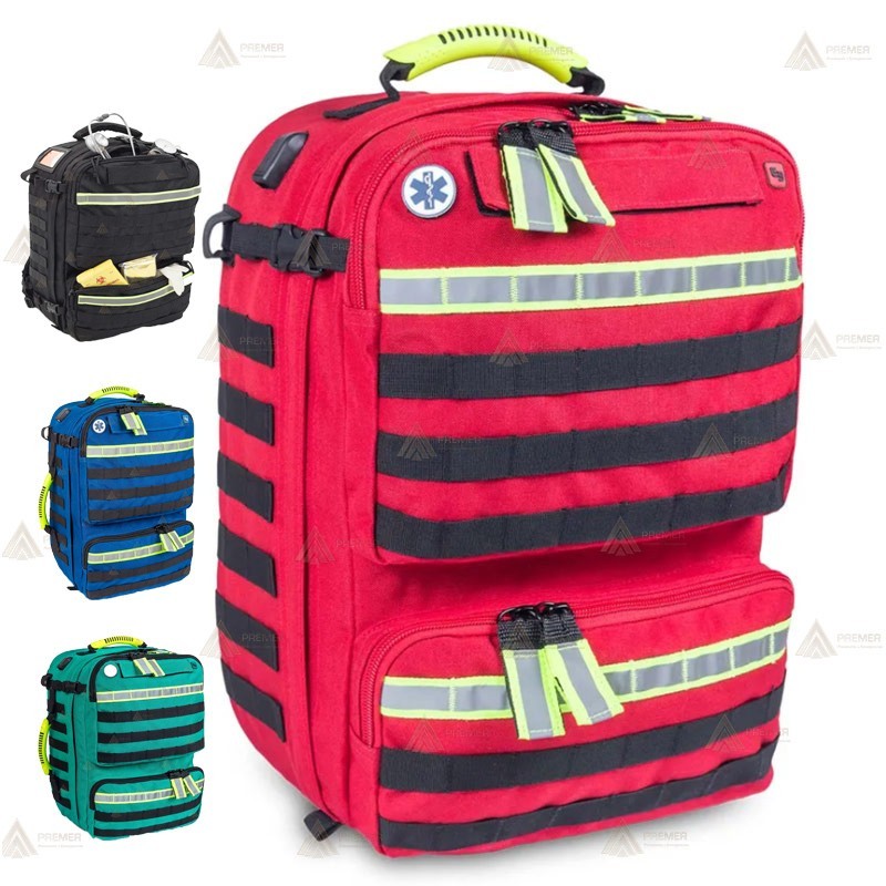 Mochila Táctica Sanitaria Soporte Vital para emergencias y rescate