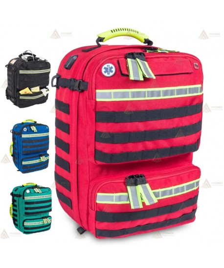 Mochila Táctica Sanitaria Soporte Vital para emergencias y rescate