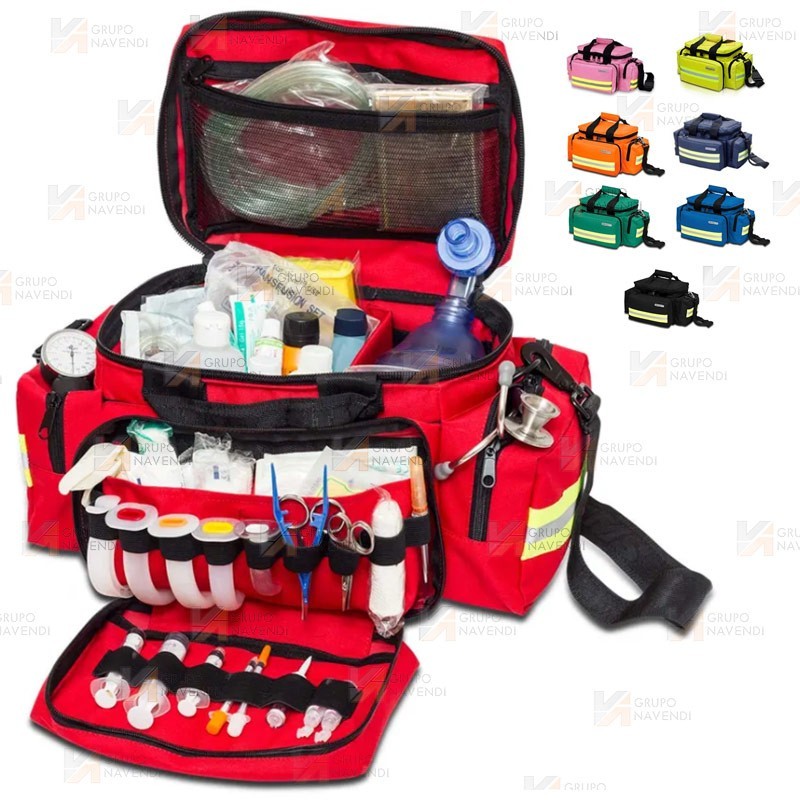 Bolsa sanitaria de mediana capacidad color rojo (21 lit.)