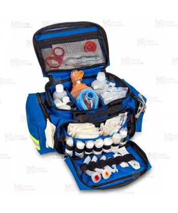 Bolsa sanitaria de mediana capacidad color azulina (21 lit.)
