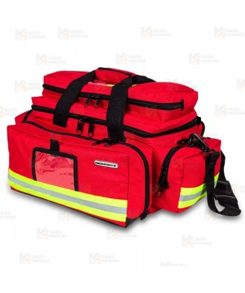 Bolsa de emergencias de gran capacidad color rojo (57,2 Lit.)