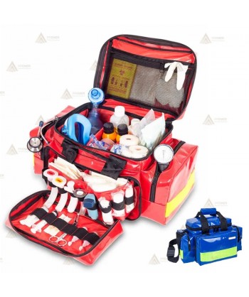 Bolsa ligera emergencias de Tarpaulin impermeable color rojo