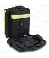 Mochila de media capacidad de Soporte Vital Básico color negro