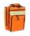 Mochila de media capacidad de Soporte Vital Básico color naranja