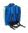 Mochila de media capacidad de Soporte Vital Básico color azulina